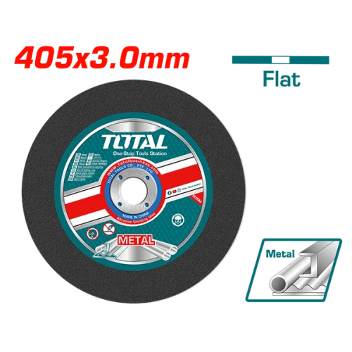 اسطوانة تقطيع حديد توتال 405×25.4×3.0 ملم